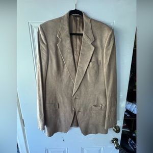 Vintage Christian Dior Monsieur Suede Mens Coat.